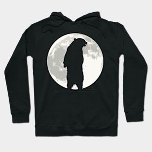 Full Moon Grizzly - Grizzly Bear Halloween Hoodie